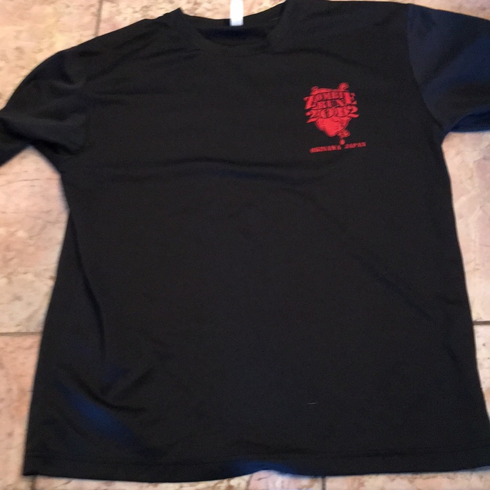 ZOMBIE RUN 20012 OKINAWA JAPAN T SHIRT
